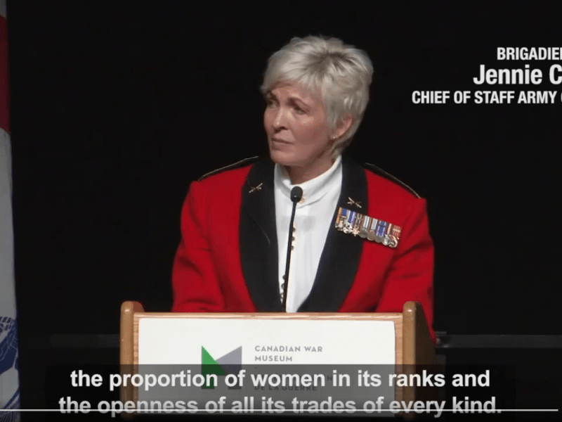 To those who ask what women could possibly contribute the Armed Forces since men have done very well on their own since the beginning of&nbsp;time…